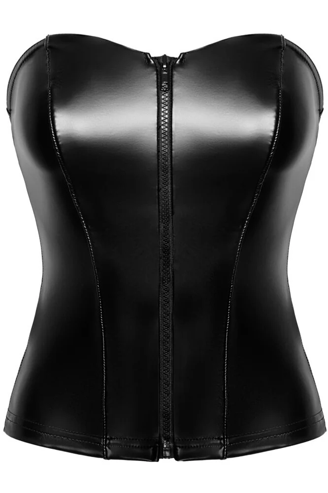 Noir Handmade Corset Top - Image 4