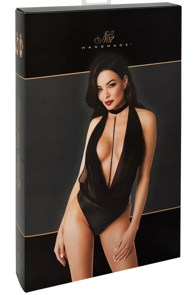 Noir Handmade Halterneck Body - Image 7