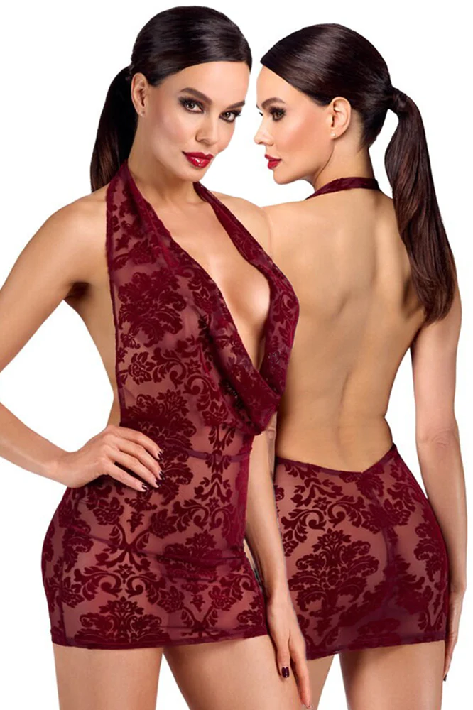Noir Handmade Kink Royal Mini Dress