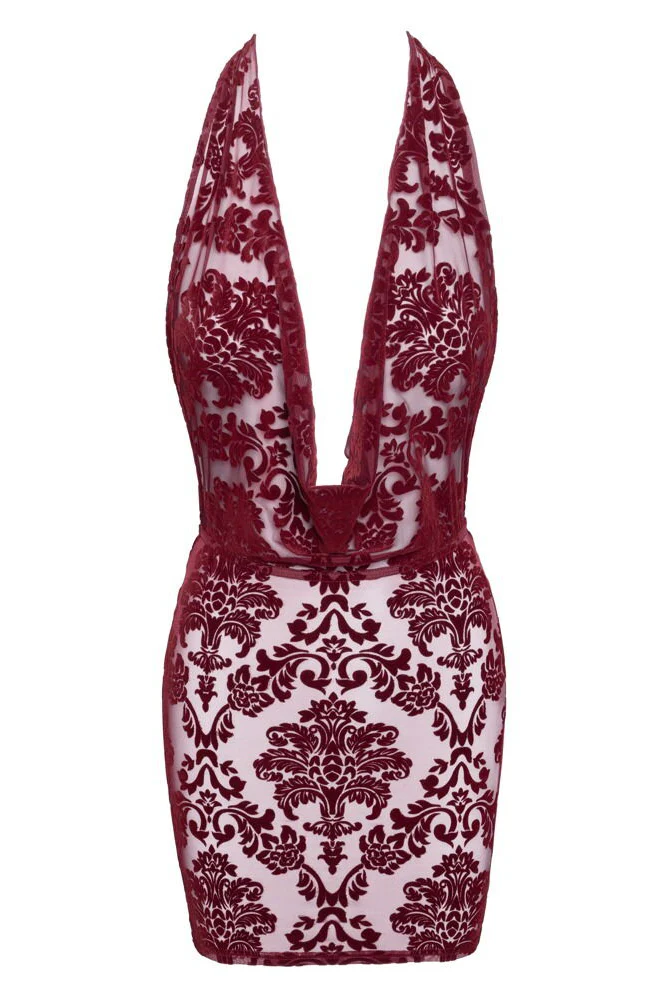Noir Handmade Kink Royal Mini Dress - Image 6