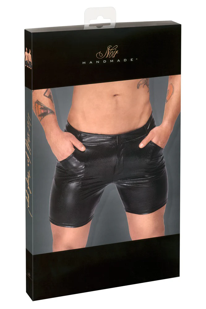 Noir Handmade Mid Length Shorts - Image 5