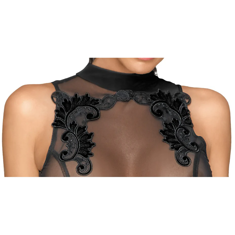 Noir Handmade Party Dress - Image 6
