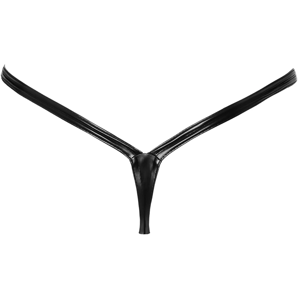 Noir Handmade Powerwetlook Thong - Image 4