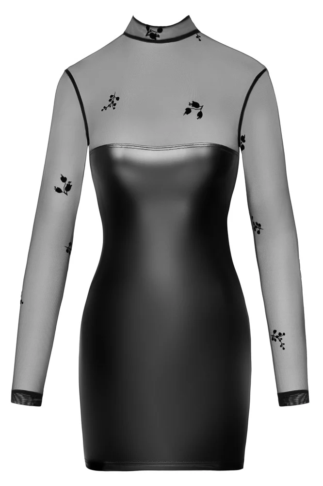 Noir Handmade Short Dress - Image 6