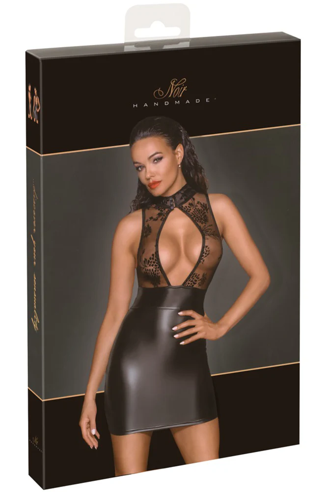 Noir Handmade Short Dress - Image 8