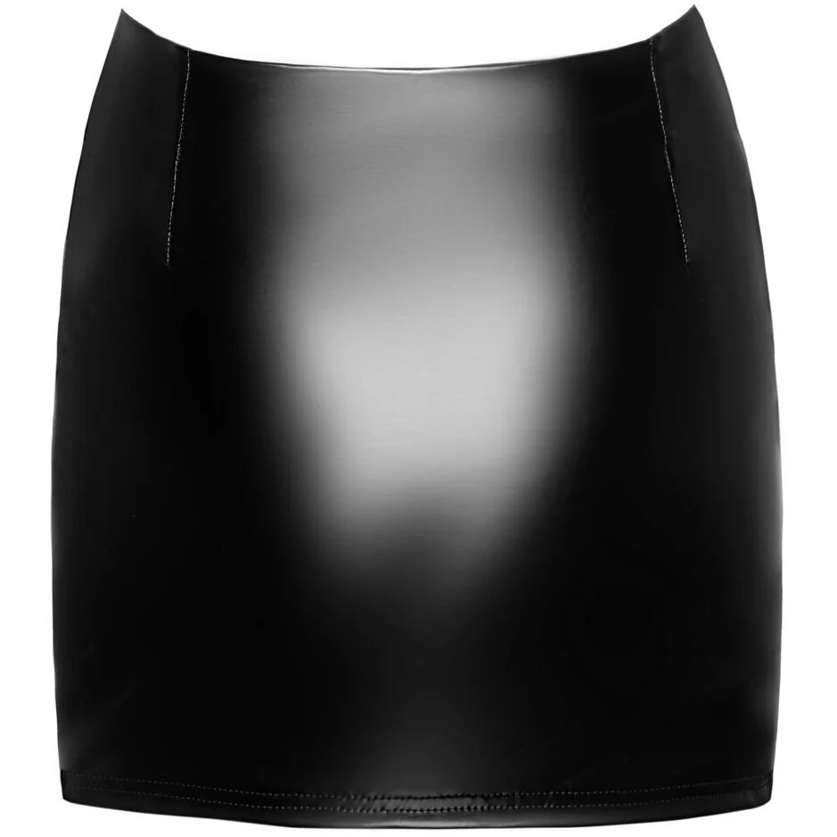 Noir Handmade Velvetine Skirt - Image 7