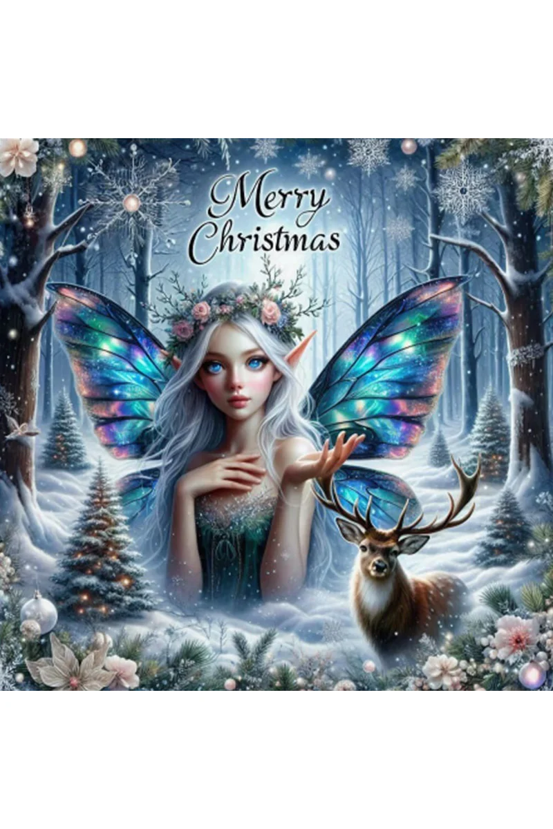 Oakhart Fairy Christmas Card