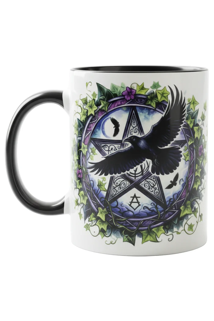 Raven Mug Art062