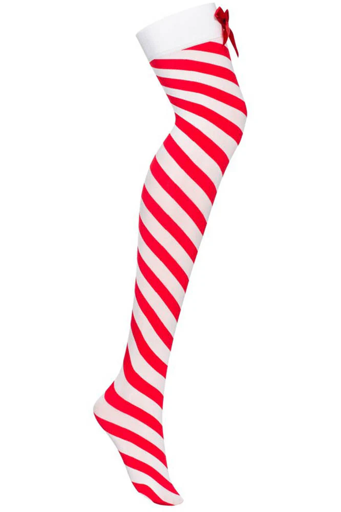 Obsessive Christmas Hold-Up Stockings (S/M) - Image 3