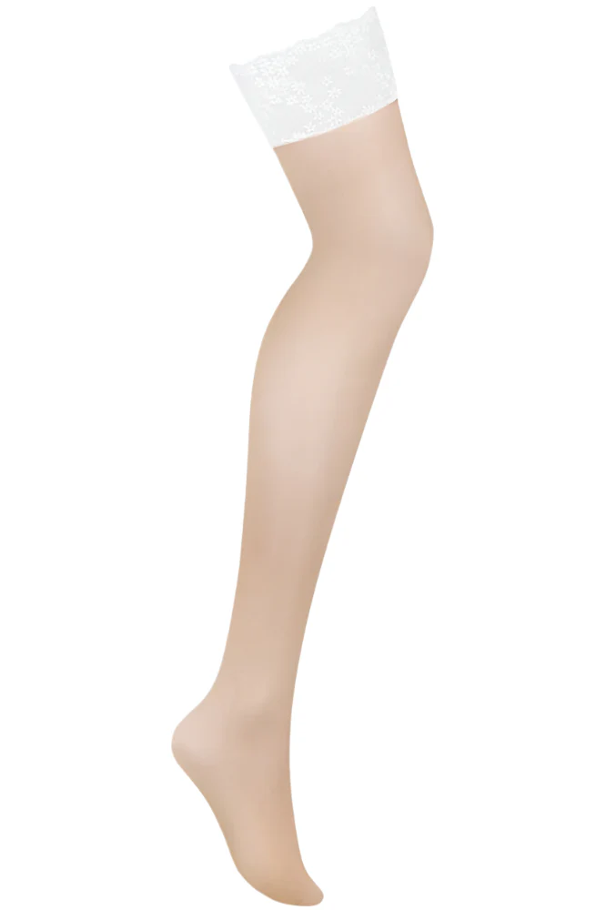 Obsessive Heavenly White Stockings - Image 3