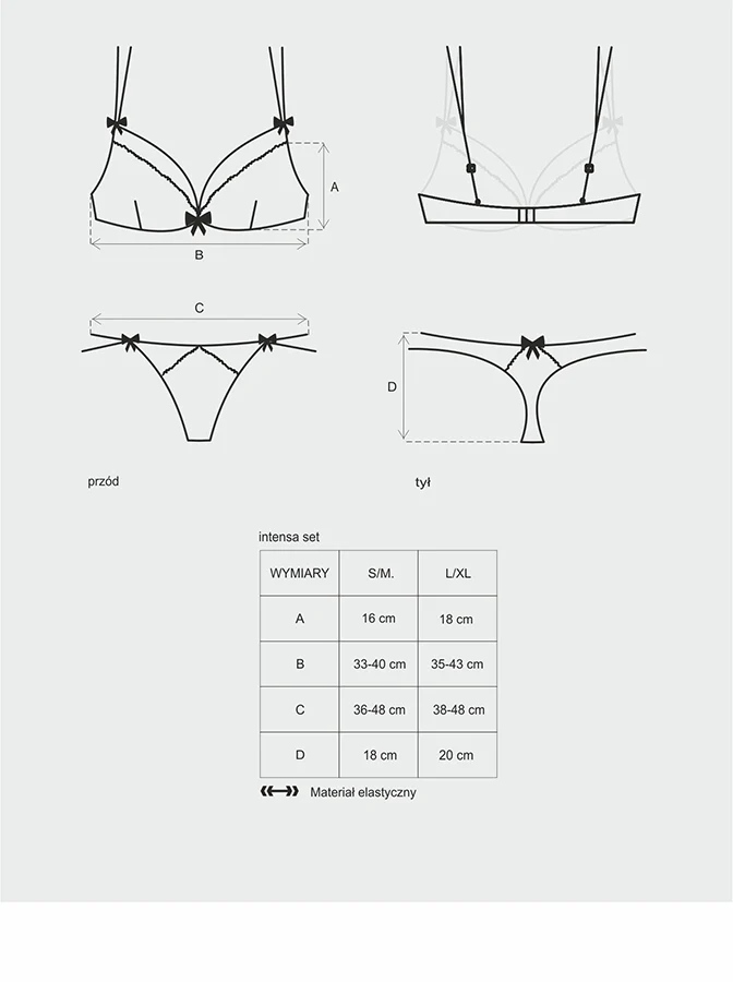 Obsessive Intensa Bra and String - Image 10