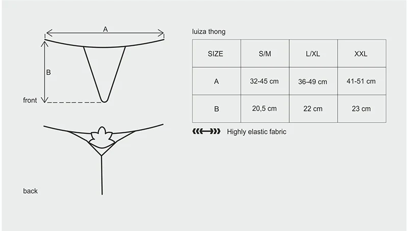 Obsessive Luiza Thong White - Image 7