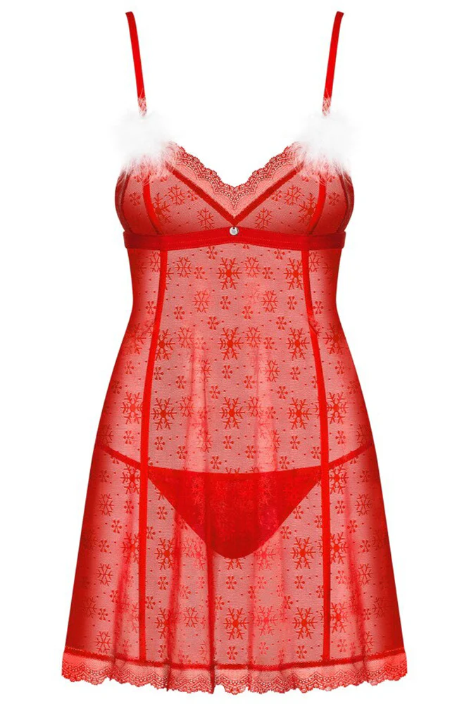 Obsessive Set Claussica Backless Chemise - Image 6