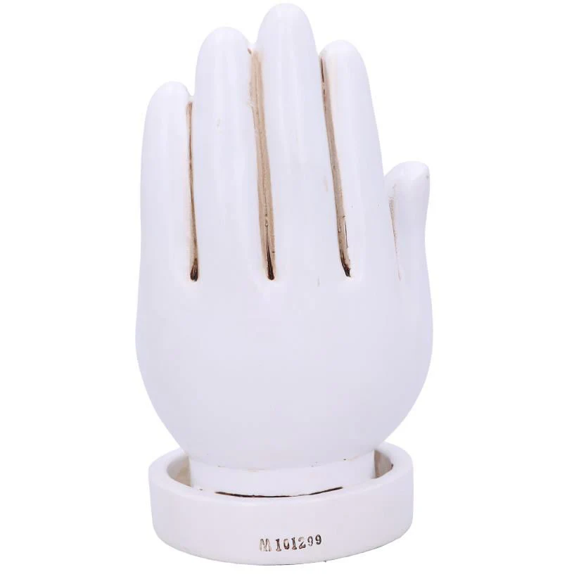 Palmistry Backflow Incense Burner White - Image 7
