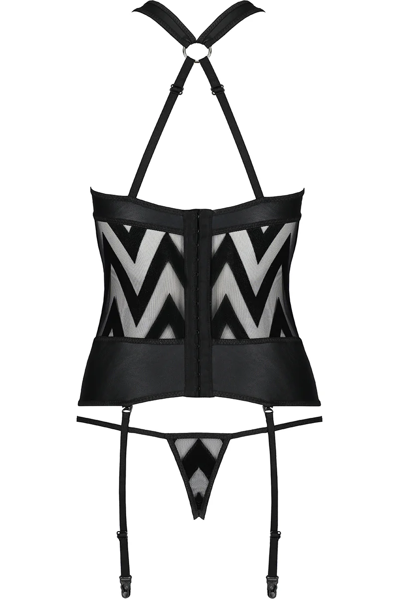 Passion Lingerie Hima Corset (L/XL, 2XL/3XL) - Image 8