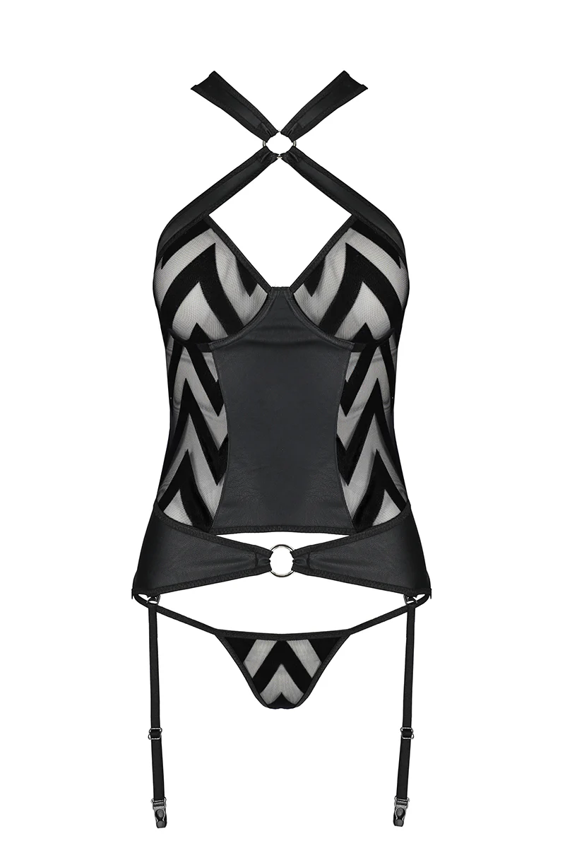 Passion Lingerie Hima Corset (L/XL, 2XL/3XL) - Image 9
