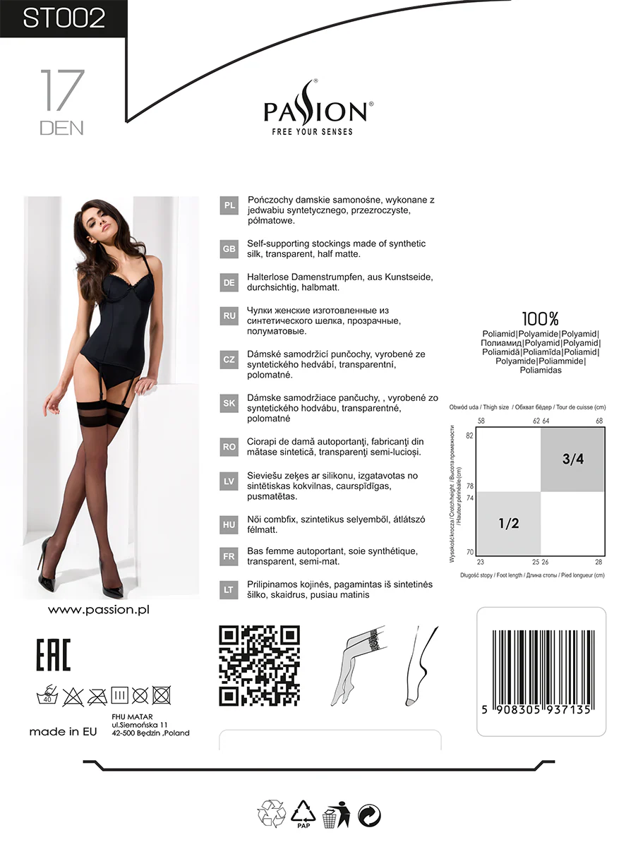 Passion Roso Red Stockings ST002 - Image 4