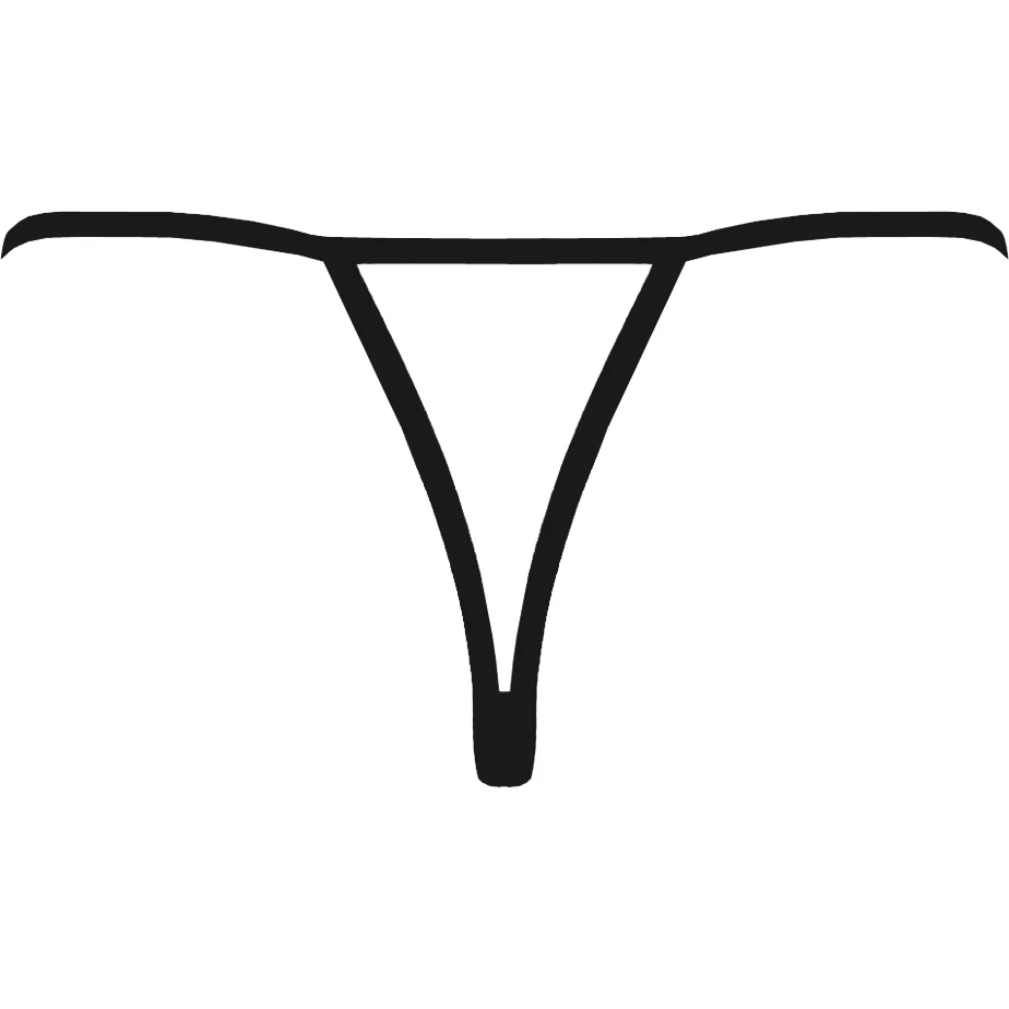 Passion Violante Thong Black (L/XL) - Image 5