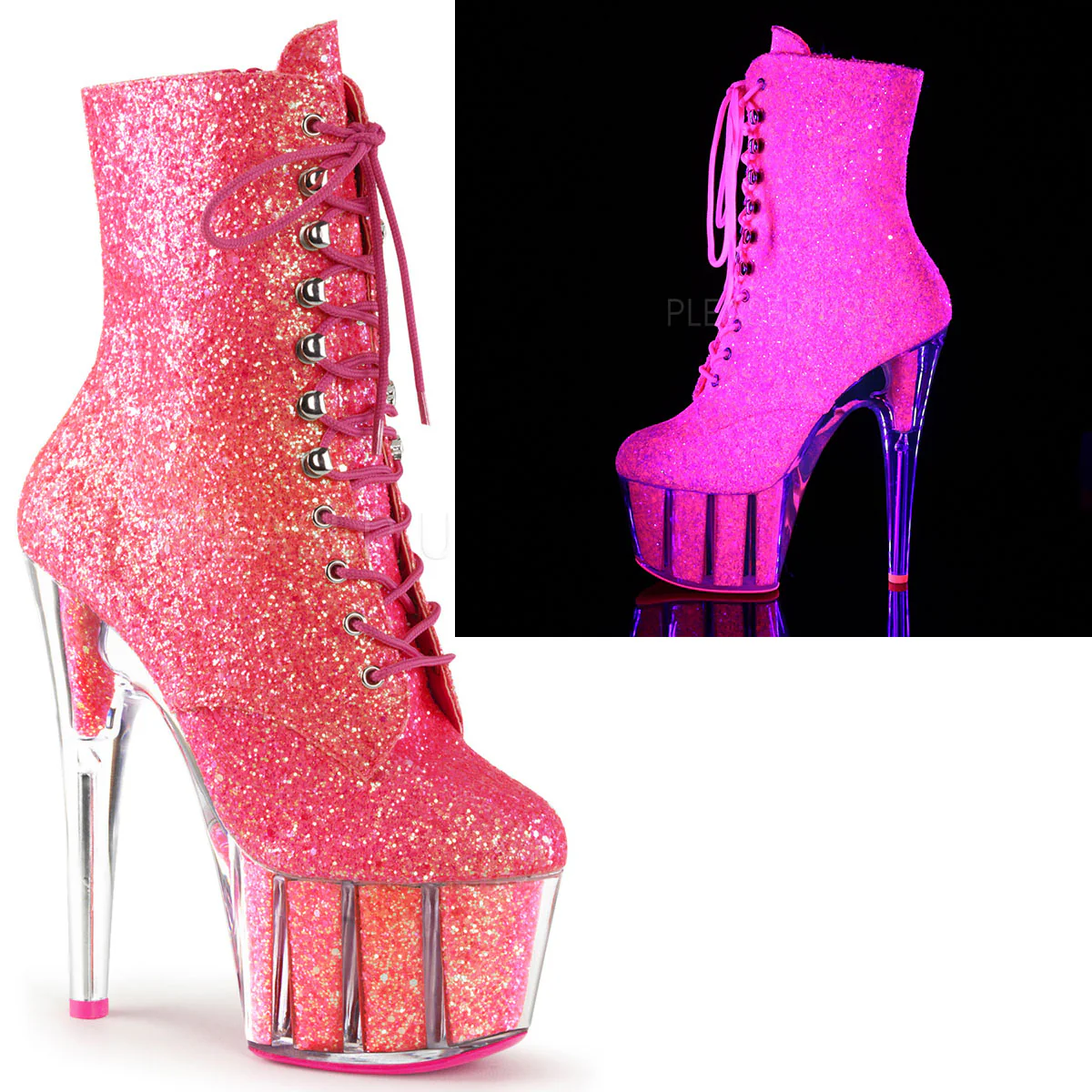 Pleaser Pink ADORE 1020G Boots (UK6) - Image 7
