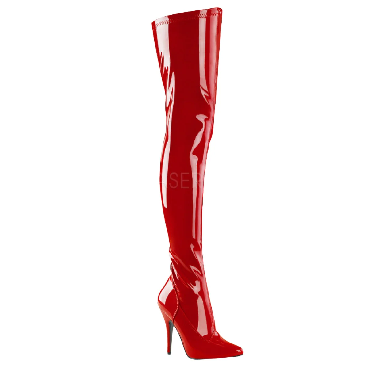 Pleaser SEDUCE 3000 Boots Red (UK4, 7, 12) - Image 6