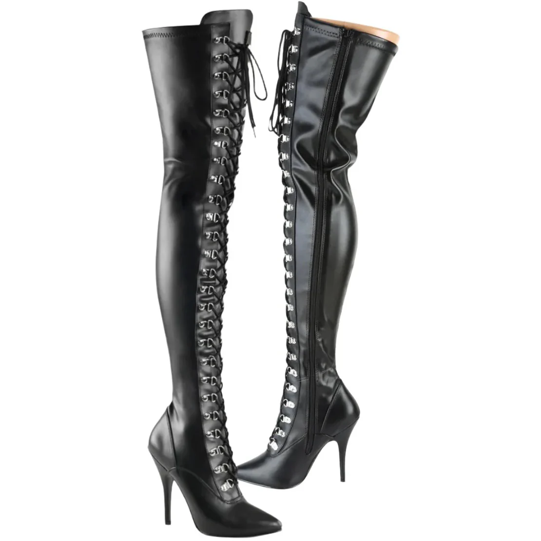 Pleaser SEDUCE 3024 Boots Matte (UK5) - Image 7