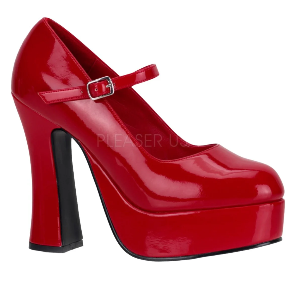 DemoniaCult DOLLY-50 Shoes Red (UK4, 5) - Image 6