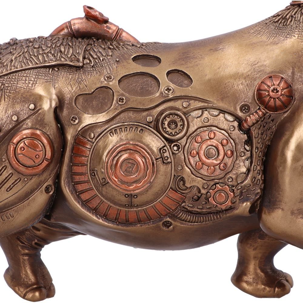 Rhino Refined Steampunk Figurine - Image 7