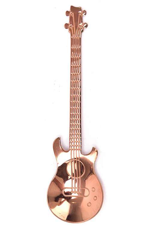 Rose Gold/Copper Guitar Teaspoon