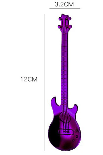 Rose Gold/Copper Guitar Teaspoon - Image 2