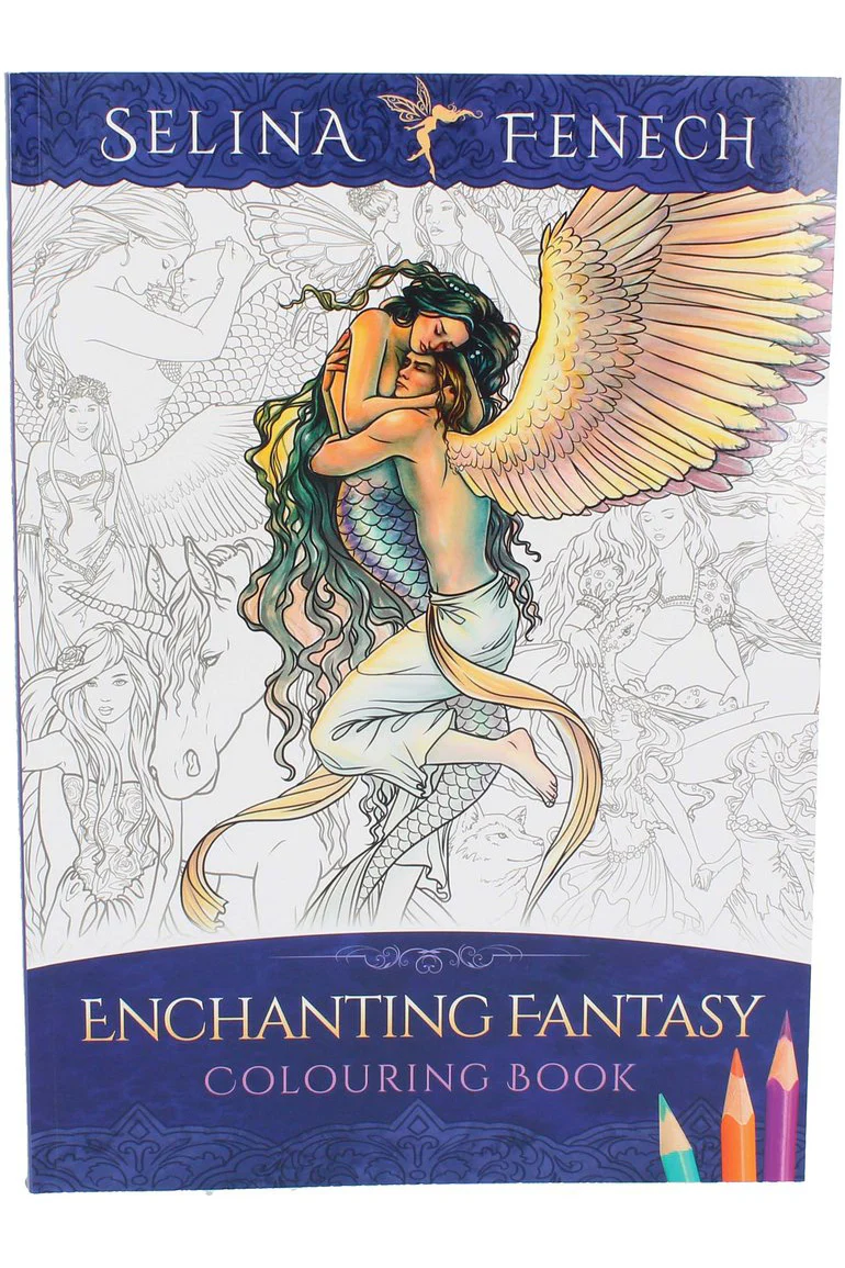 Selina Fenech Enchanting Fantasy Colouring Book