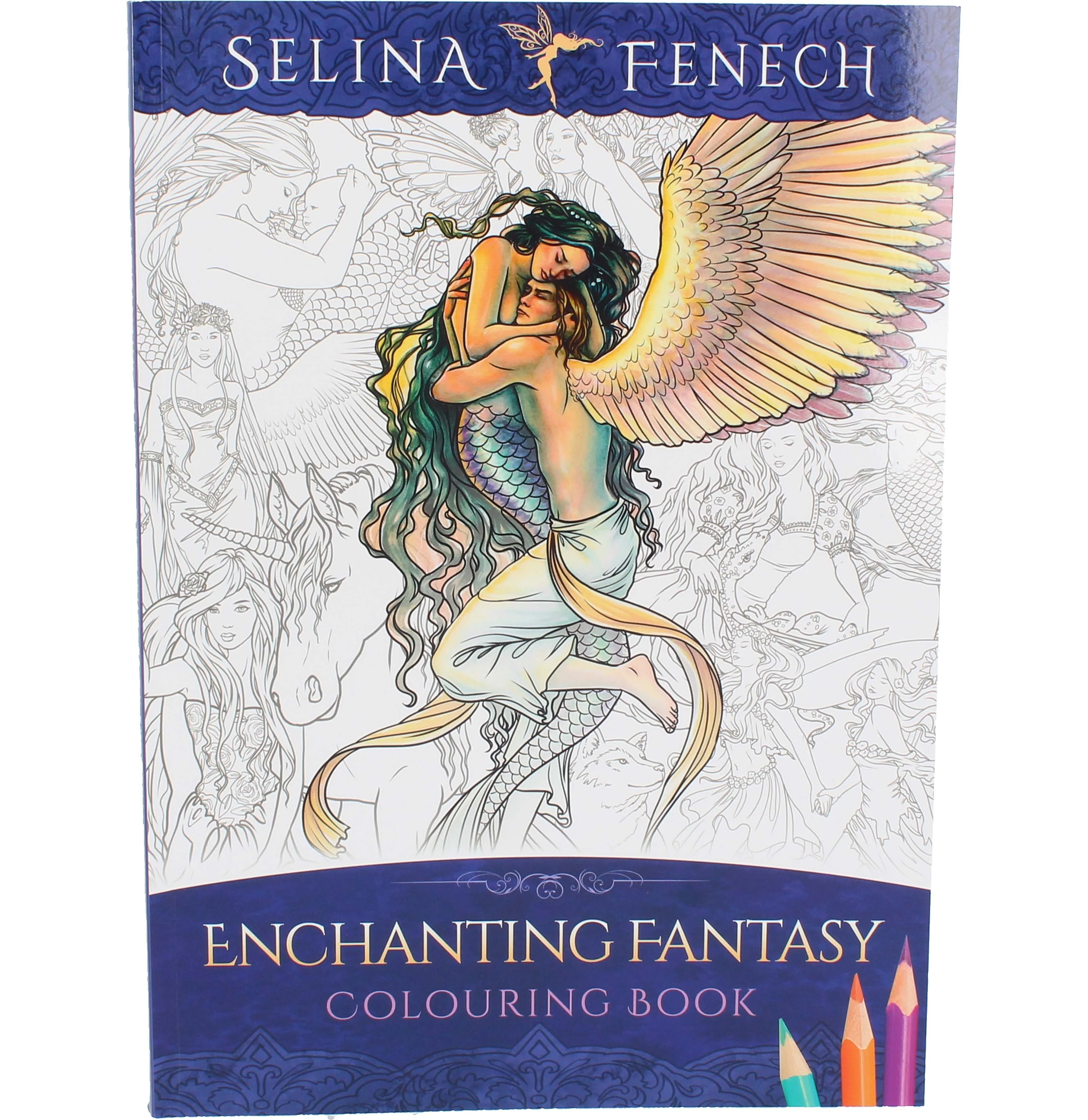 Selina Fenech Enchanting Fantasy Colouring Book - Image 2