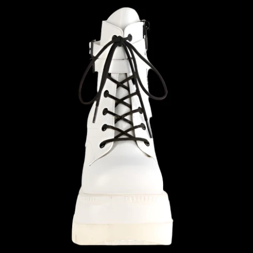 DemoniaCult SHAKER-52 Boots White (UK9) - Image 6