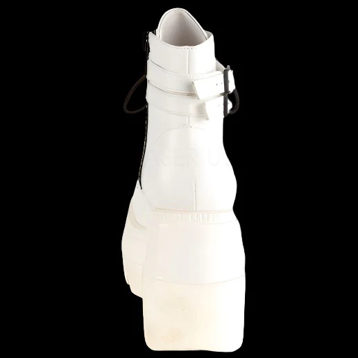 DemoniaCult SHAKER-52 Boots White (UK9) - Image 7