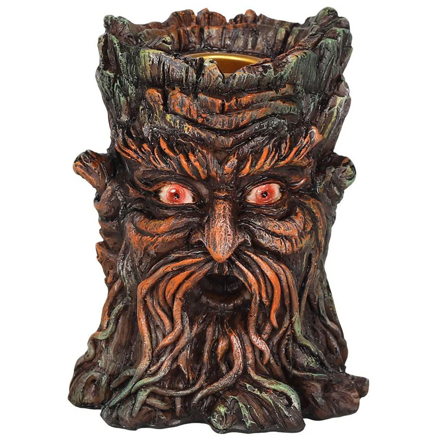 Small Green Man Backflow Incense Burner - Image 4