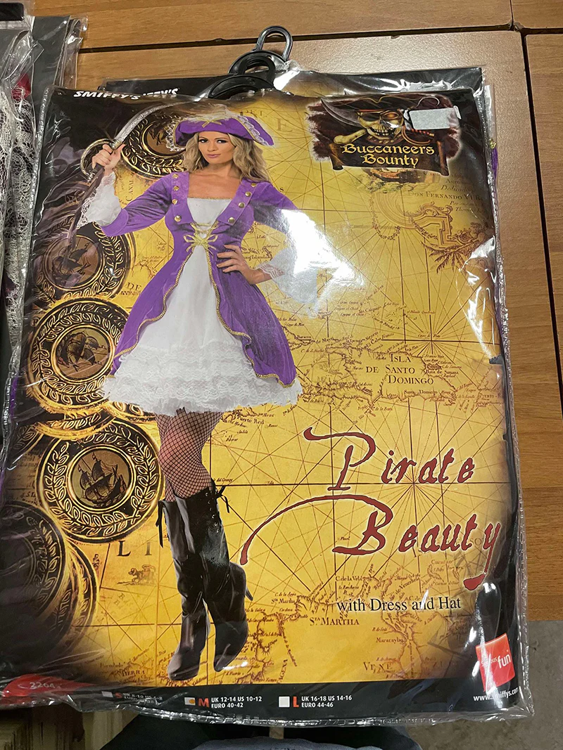 Smiffys Purple Pirate Beauty - Image 4