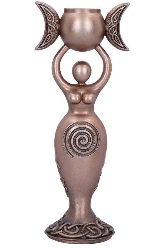 Spiral Goddess Candle Holder