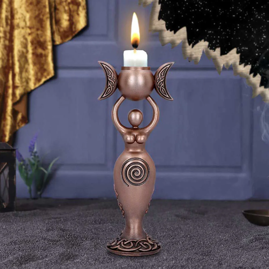 Spiral Goddess Candle Holder - Image 2