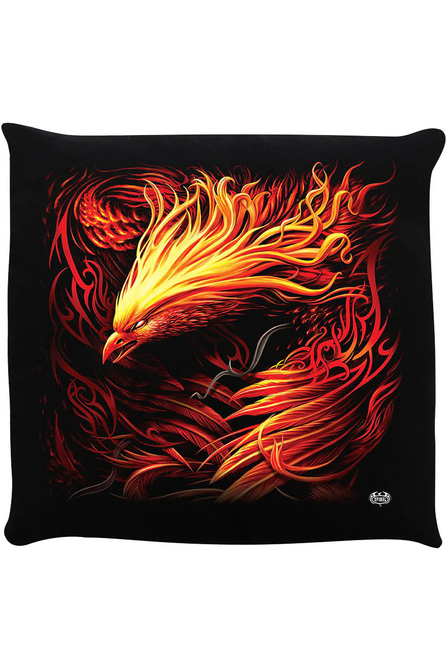 Spiral Phoenix Arisen Cushion