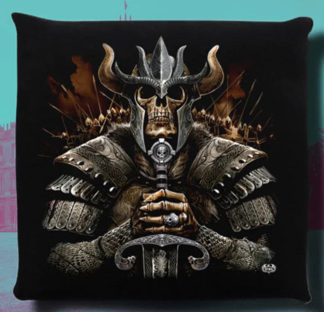 Spiral Viking Warrior Cushion - Image 2