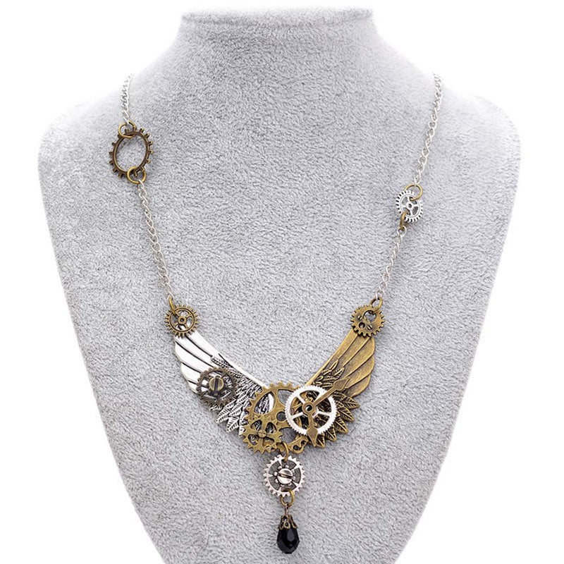 Steampunk Wings Necklace - Image 2