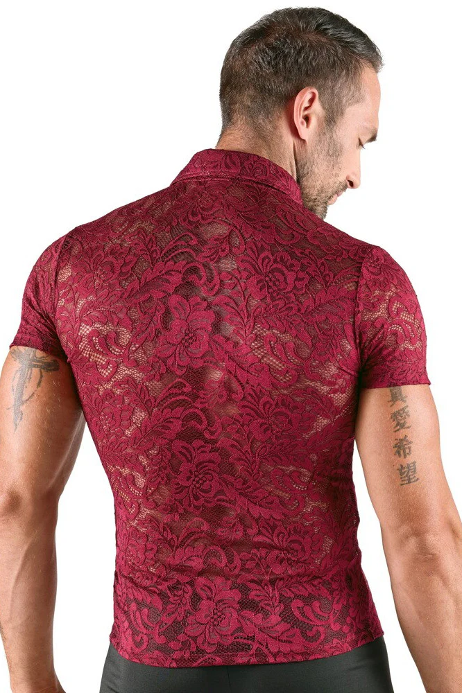 Svenjoyment Dark Red Shirt - Image 3