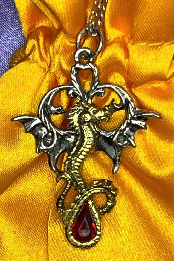 King Alfreds Dragon Necklace