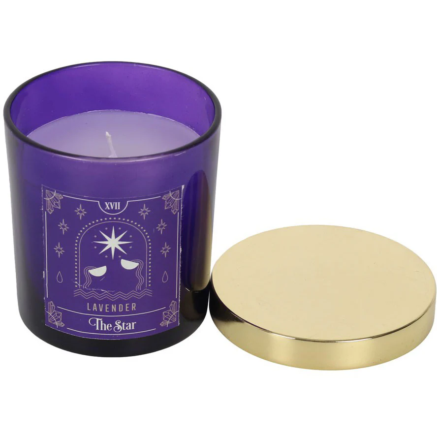 The Star Lavender Tarot Candle - Image 3
