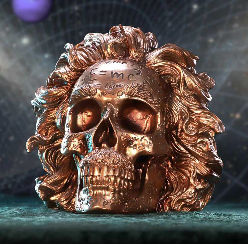 The Theory of Relativity Einstein Skull - Image 4