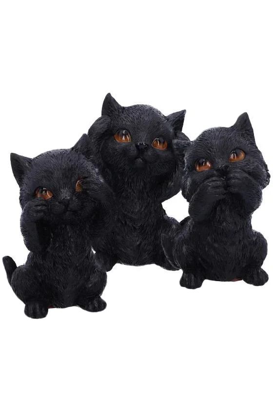 Three Wise Kitties