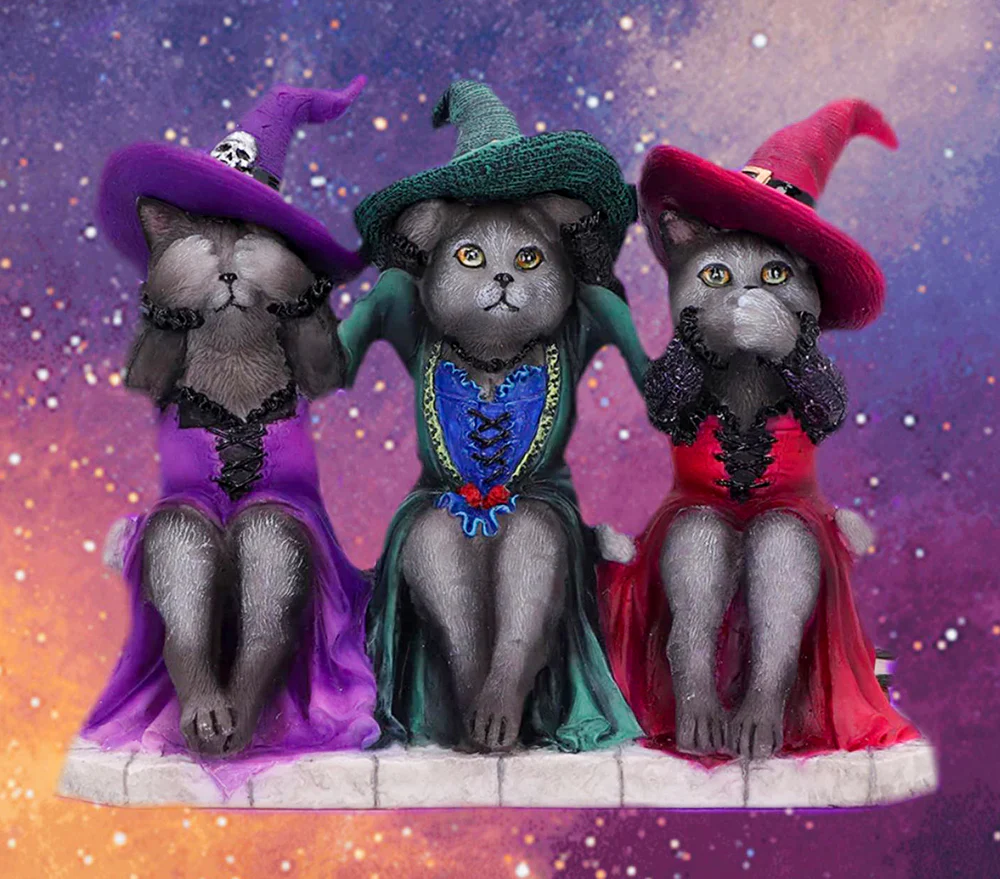 Three Wise Witchy Kittys - Image 2