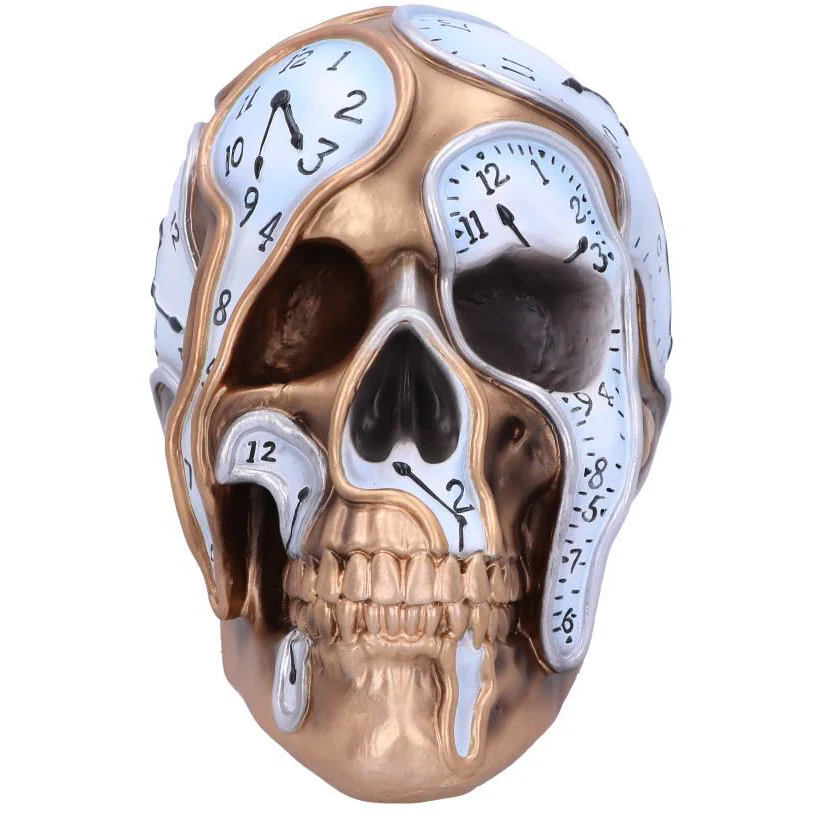 Time Goes By Clock Skull - Image 3