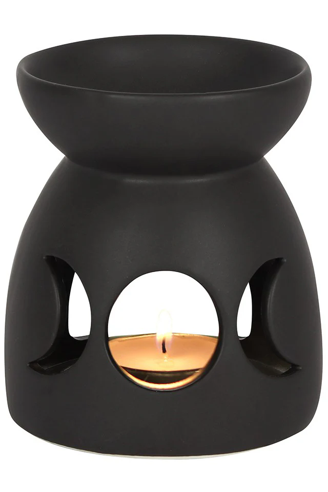 Triple Moon Cut Out Oil Burner