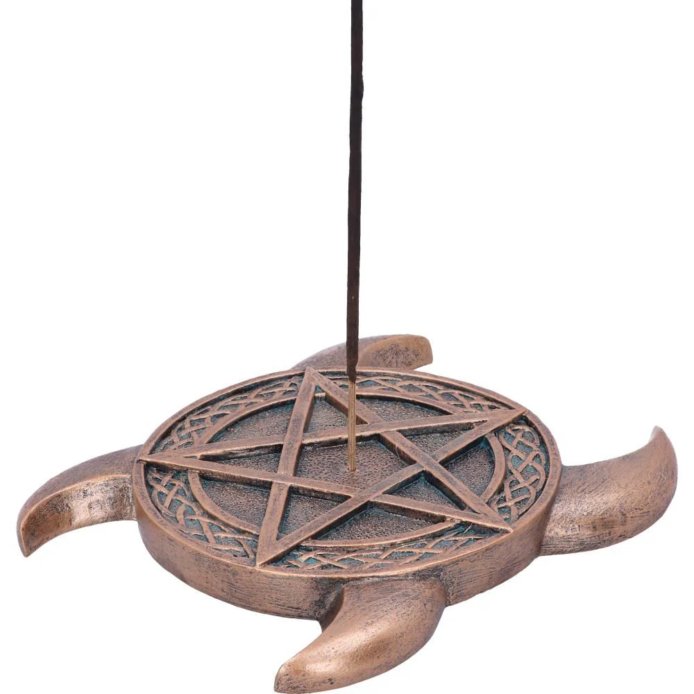 Triple Moon Pentacle Incense Burner - Image 5