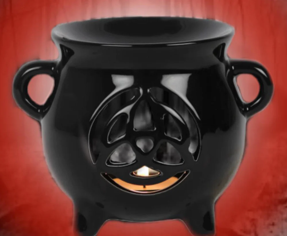 Triquetra Cauldron Oil Burner - Image 2
